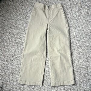 OAK+FORT Women’s Straight Leg Tan Pants